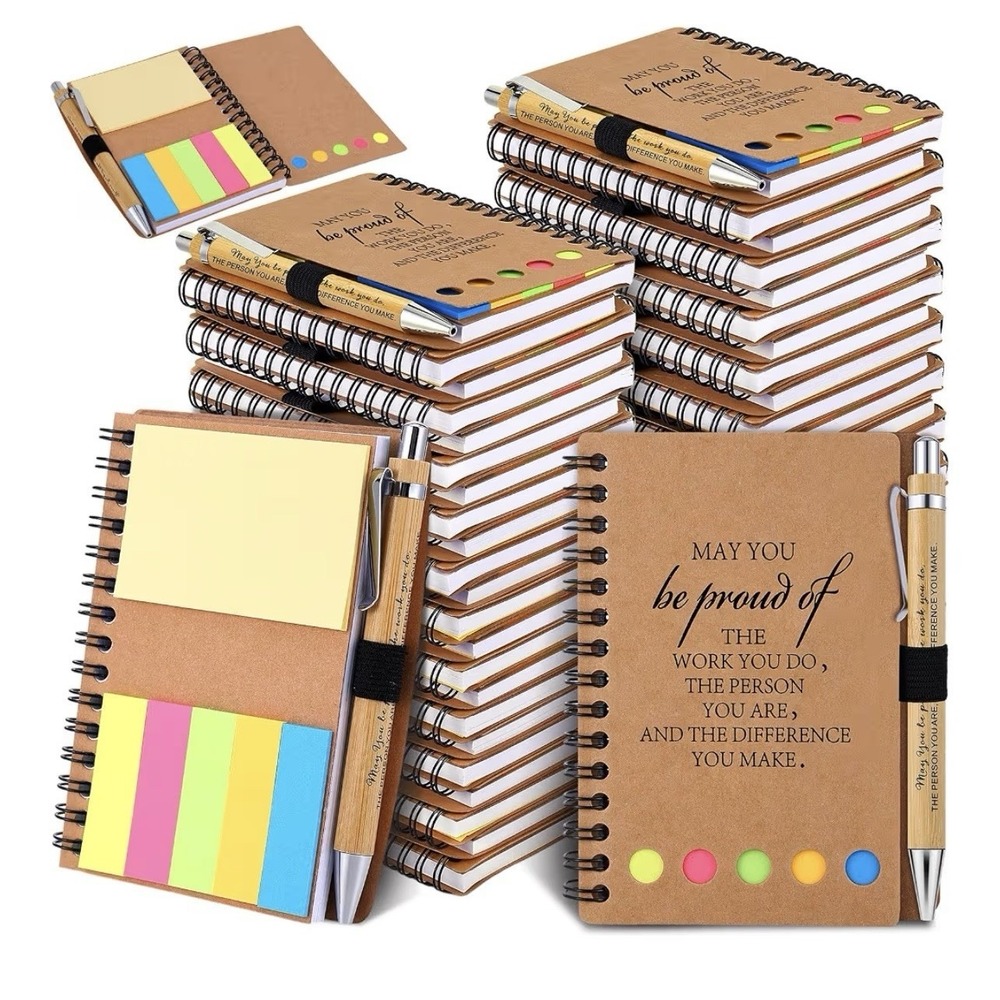 20 Sets Employee Appreciation Gifts Inspirational Spiral Proud MAY YOU